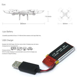 Cheerwing CW4 Explorers RC Quadcopter Drone HD Camera Headless extra battery